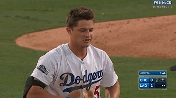 NLCS Gm3: Seager opens the scoring with an RBI single