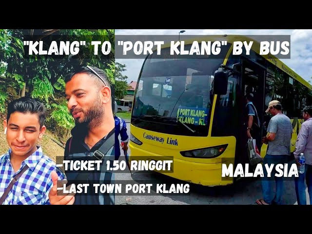 Klang To Port Klang By Bus, 30/- Rupee, Malaysia class=
