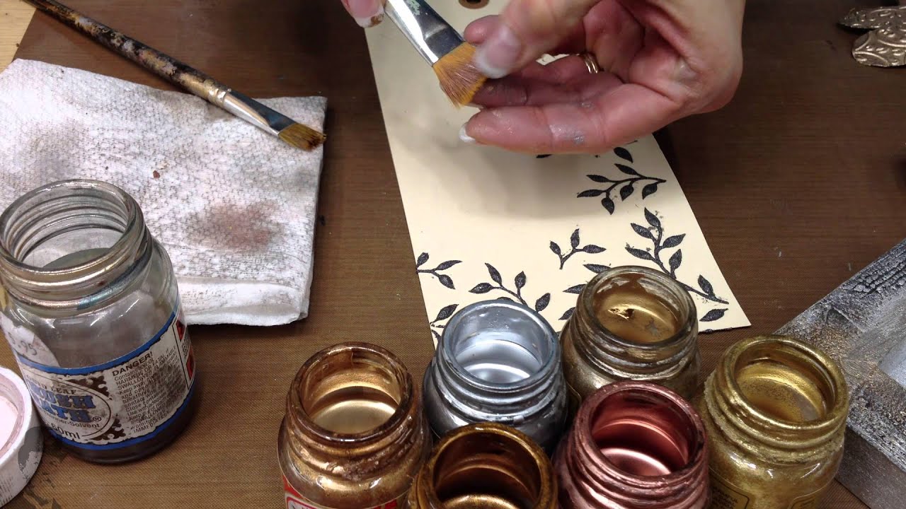 Liquid Leaf Metallic Paint - Brass