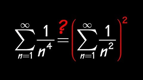 Sum of 1/n^4 (Fourier Series & Parseval