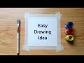 Easy scenery drawing with poster color | simple painting for beginners | watercolor painting easy