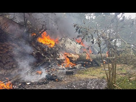 Indian Chief of Defence Bipin Rawat Helicopter Crash Video| Bipin Rawat Death | Antim Sanskar