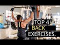 TOP 4 BACK EXERCISES! || 50KG FOREVER