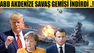 TAM ORTALIK DURULDU DERKEN HİÇ BEKLENMEDİK YERDEN HAMLE GELDİ..! ABD OYUNA ORTAK OLDU..!