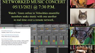 Velocitties – Networked Music Concert (Live Performance)