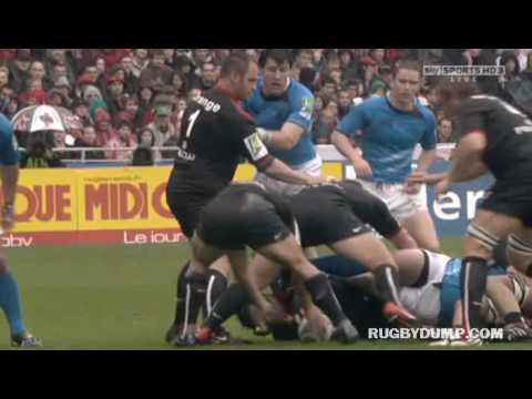 Byron Kelleher manhandled vs Leinster