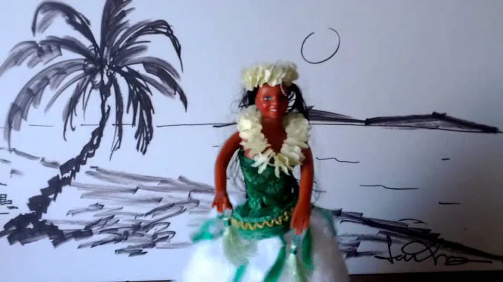 My Hula Girl on Sunset beach