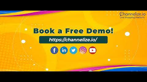How to create a live shopping show by using Channelize.io Live Shopping Platform