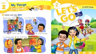 Let's Go 2 Unit 2 _ My Things _ Student Book  _ 5th Edition