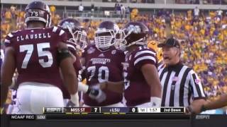 Mississippi State LSU Football 2014 Abridged