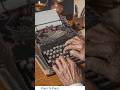 Vintage typewriter amazing artwork #youtubeshorts #shorts #bachpankiyaadein
