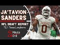 Jatavion sanders could be dangerous in the nfl  2024 nfl draft report  scouting profile