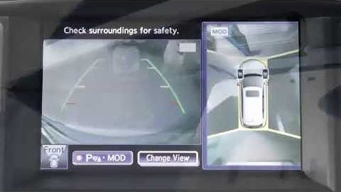 INFINITI - AroundView® Monitor with Moving Object Detection