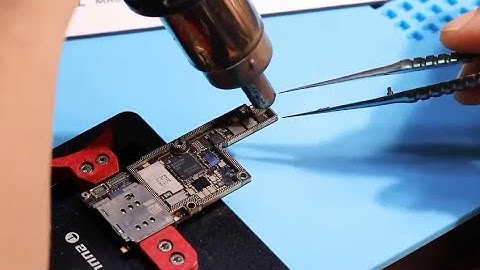 iPhone X mid frame replace