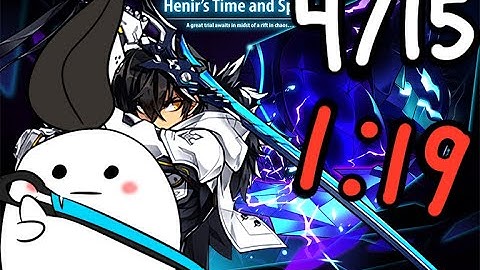 Elsword NA: (Furious Blade) Henir Time and Space Challenge Mode [4/15/20] 1:19