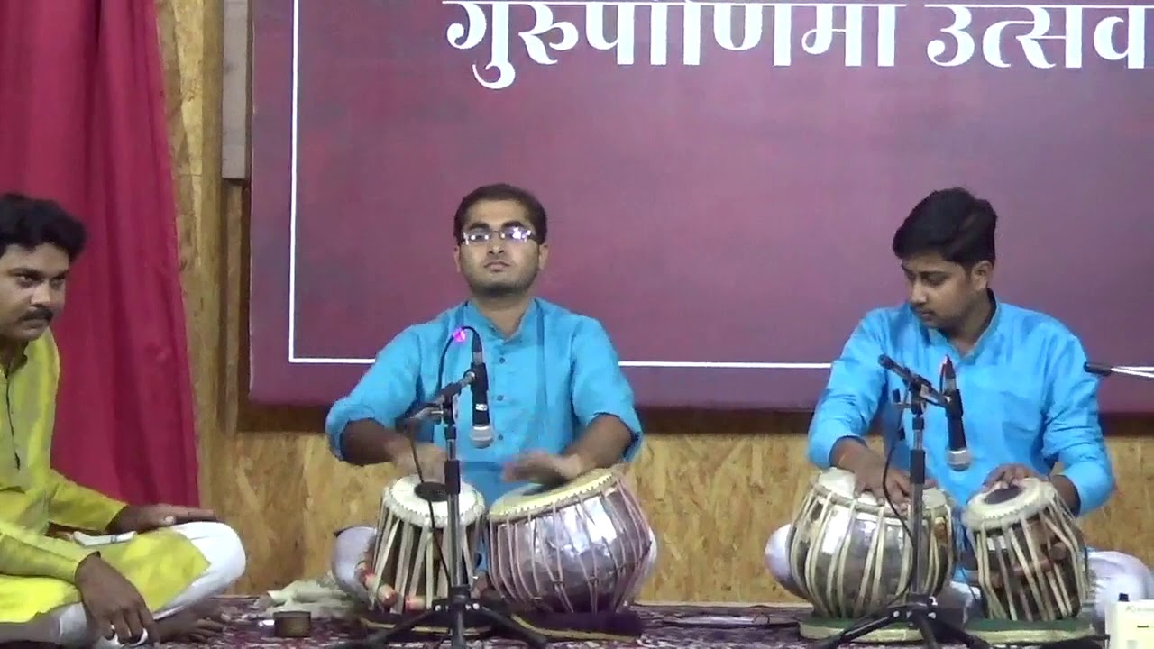 BaalYuva Gurupornima 2019 | Shreenidhi | Aditya | Tabla Duo