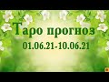 АСТРО-ТАРО прогноз  01.06.21-10.06.21 для всех знаков зодиака.