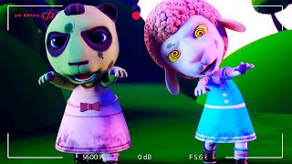 Friends Make Movie About Zombies Cartoon For Children Dolly And Friends
