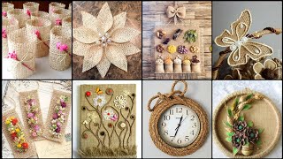 Creative Jute Craft Projects 🧵💖 | Handmade Decoration Ideas#JuteArt 