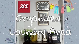 Organized Laundry Area || Ecoshop Haul || organizedmom asmrlaundryrestock laundryorganized