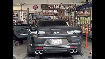 CAMARO SS 1LE GETS CUSTOM H PIPE
