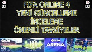 YENİ GÜNCELLEME İNCELEMESİ VE ÇOK ÖNEMLİ TAVSİYELER / FIFA ONLINE 4