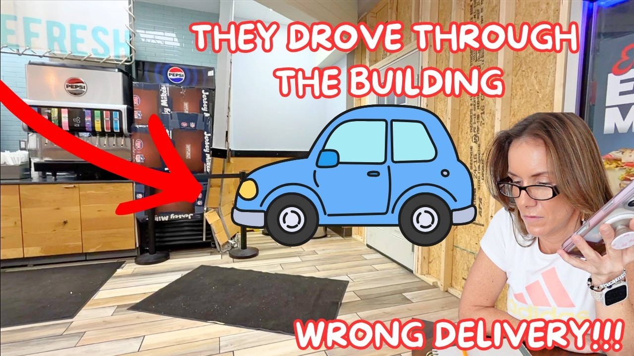THEY DROVE THROUGH THE BUILDING! | WRONG DELIVERY | Family 5 Vlogs