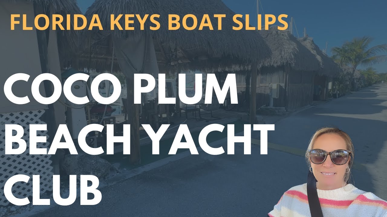 Florida Keys Boat Slips - Coco Plum Beach Yacht Club