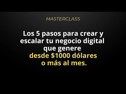 Masterclass 5 Pasos