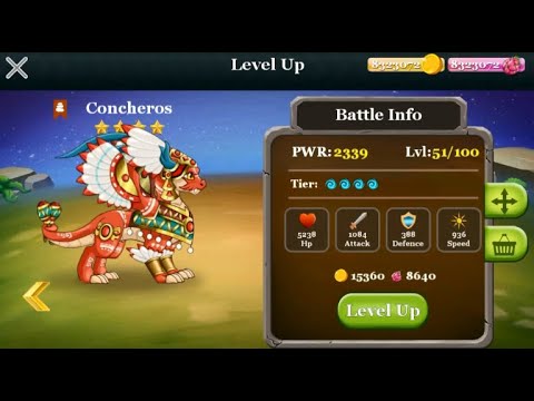 Upgrade 10 New Dragons !! Dragon Village