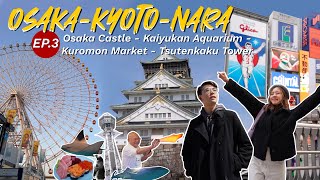 อัพเดต Osaka 2024🇯🇵 เที่ยวจัดเต็ม 🏯 ตะลุยกินร้านดังจนตัวแตก 🍜🍣 ห้ามพลาด! l KawinGo x Japan 2024 Ep.3