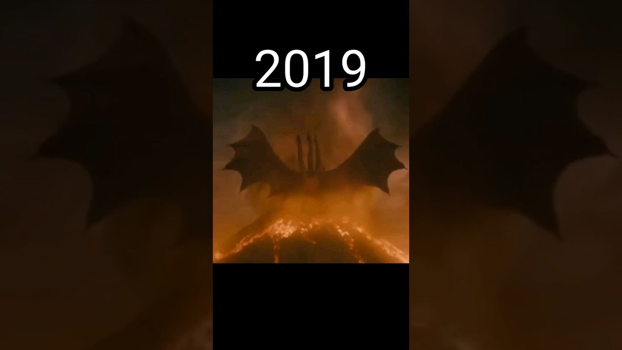 Evolution of King Ghidorah #evolution #heiseigodzilla #ghidorah
