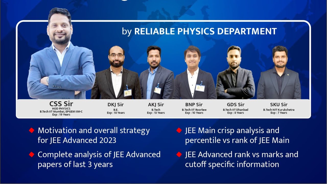 strategy for IIT JEE ADVANCED ( Teaser ) - YouTube
