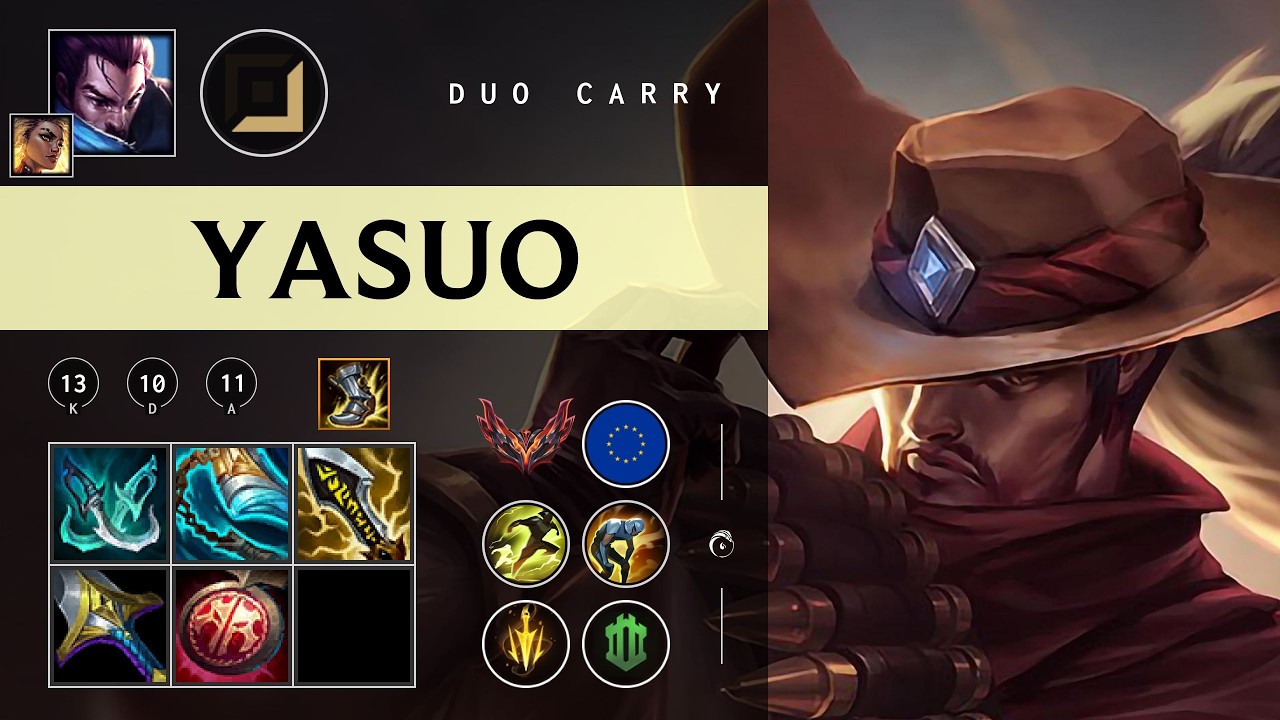 Yasuo ADC vs Jhin - EUW Grandmaster Patch 26.04