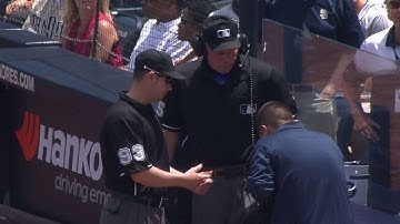 KC@SD: Out at second stands after Padres challenge