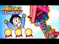 Tricky Towers  - CAN I DEFEAT TOONZ & SQUIRREL??? (3 Player VS)