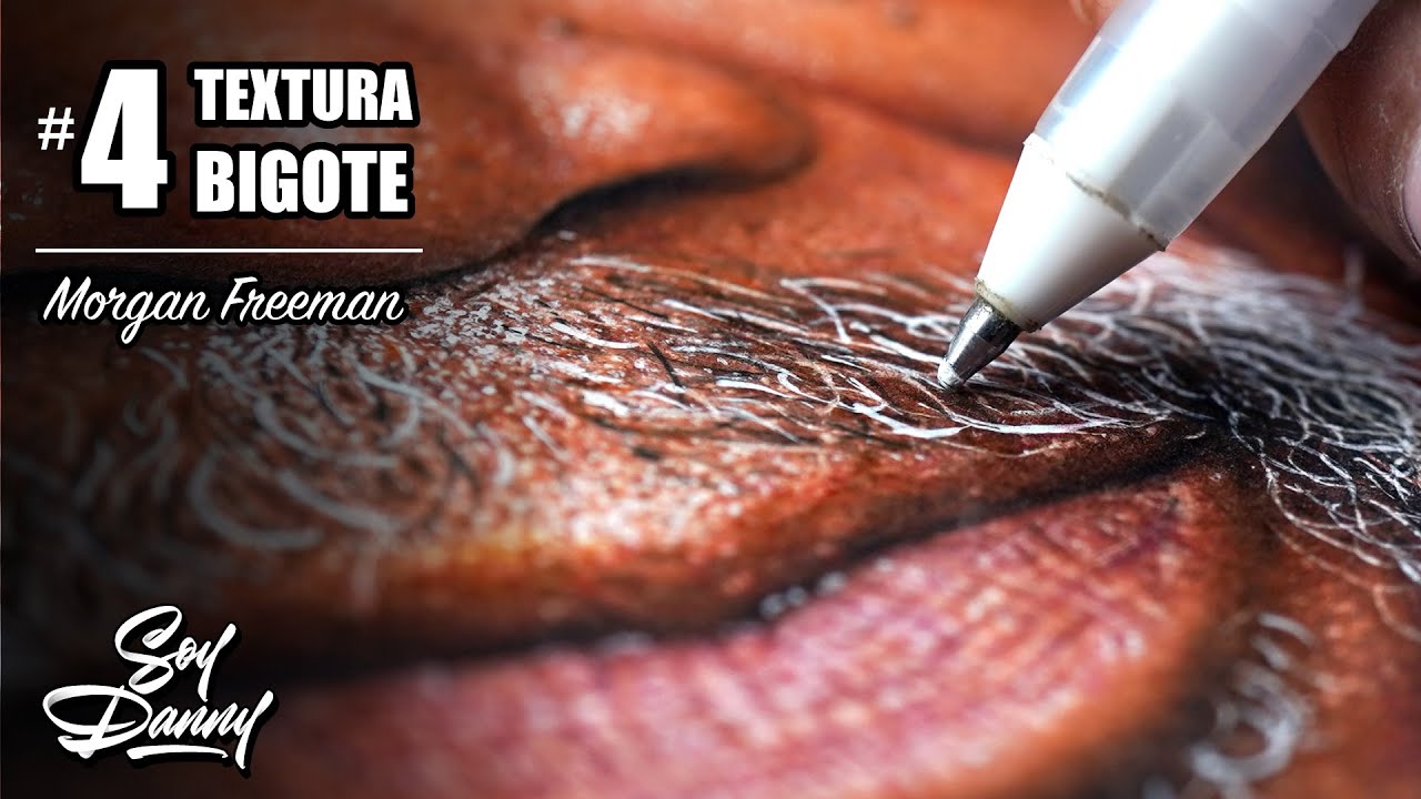 Cómo dibujar BIGOTE Hiperrealista con lápices de colores | 4A de 6 | Soy Danny