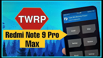 Install TWRP Recovery On Redmi Note 9 Pro Max
