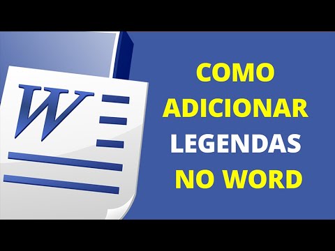 Como Adicionar Legendas no Word