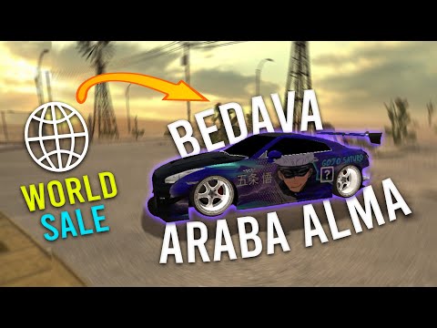 WORLD SALE'DEN BEDAVA ÇİZİMLİ ARABA ALMA - Car Parking Hile