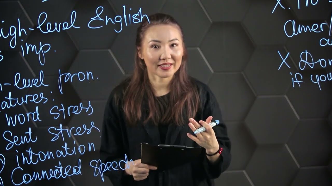 How to get high scores in speaking? Pronunciation.
