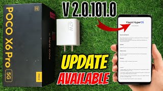 Hyper OS 2.0.101.0 Update In poco x6 pro 5g - Big Changes 😱 @Njgamer45