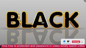 2022 Editable 3D Text Effect PSD Vol.5 Photoshop Tutorial