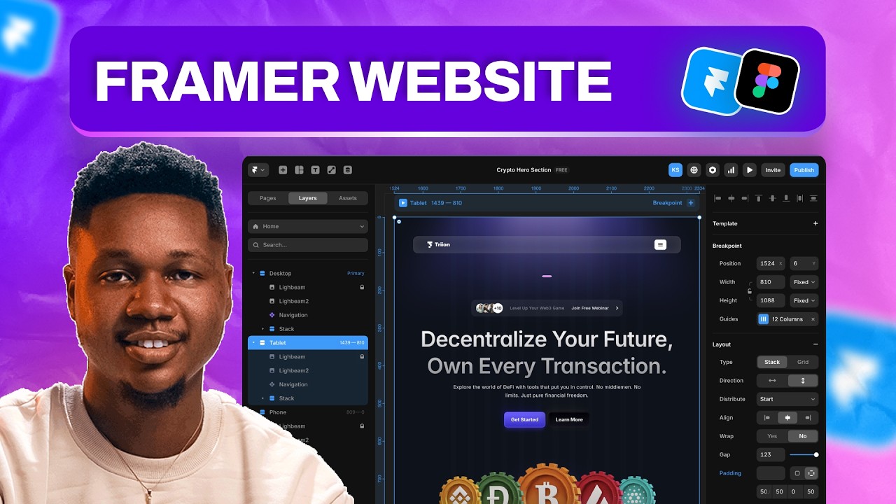 How to Create a Website on Framer (Beginner Tutorial 2026)