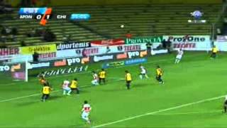 Edgar Andrade gol 12 con Jaguares A2012 j11 4oct vs Morelia