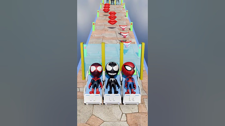 GTA V New Kiss Run Black Spidey vs Spider-man vs Venom Funny Epic Challenge! #gta