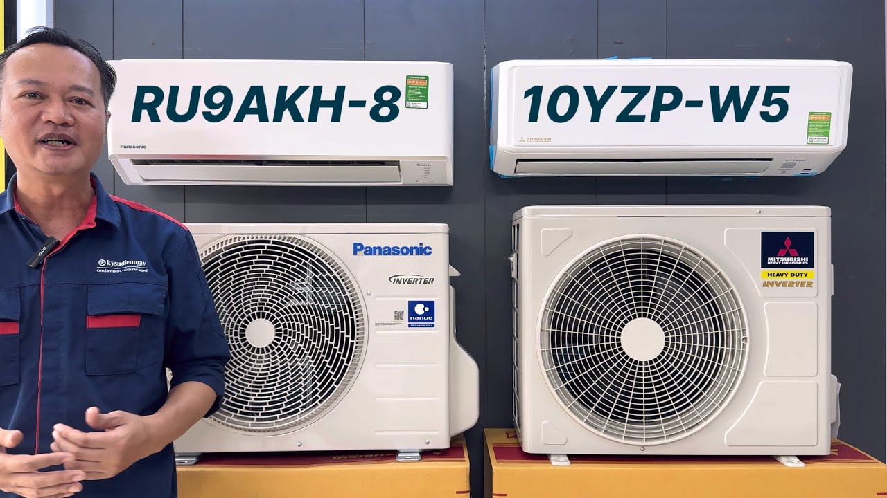 Nên mua điều hoà Panasonic hay Mitsubishi?