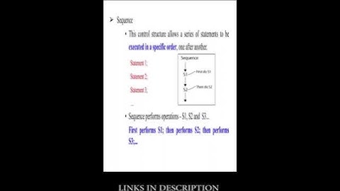 Böhm-Jacopini Structured Programming Theorem A foundation for Structured Programming