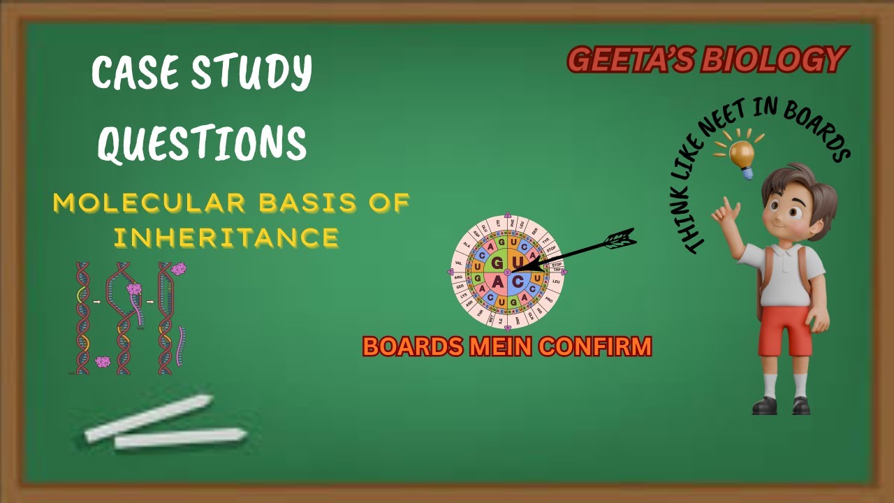Case Study Series: Molecular Basis of Inheritance | Boards 2026 | Geeta Biology
