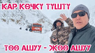 картинка: КАР КӨЧКҮ ТҮШТҮ  -  КУДАЙ САКТАСЫН  -  АЛДЫБЫЗГА ТҮШТҮ  ~  Азыр ЖОЛ АЧЫК